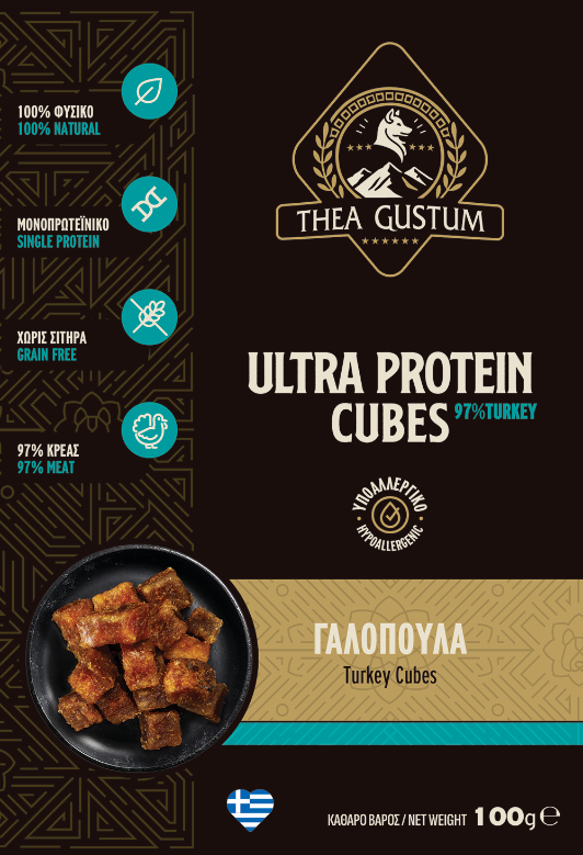 Alternative view of Thea Gustum 97% Turkey Cubes